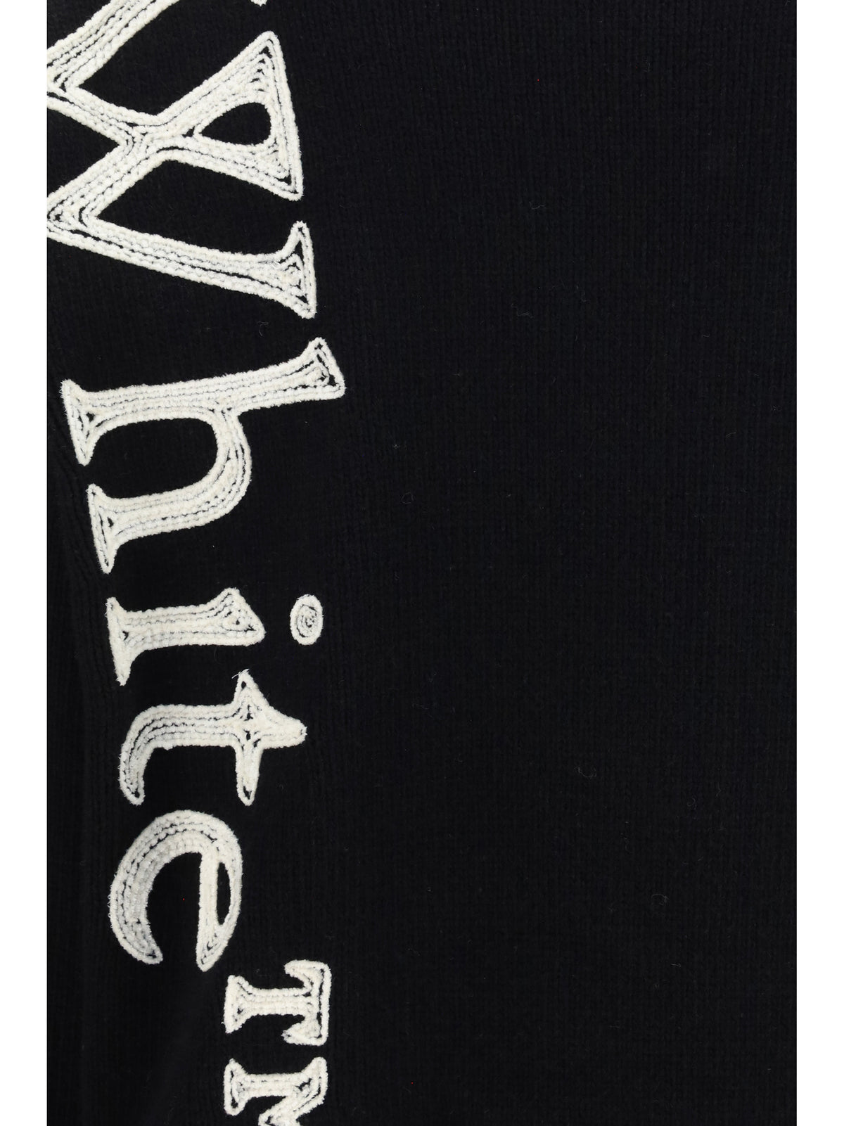 Off-White Women Vertical Bookish Crewneck Sweater OFF-WHITE