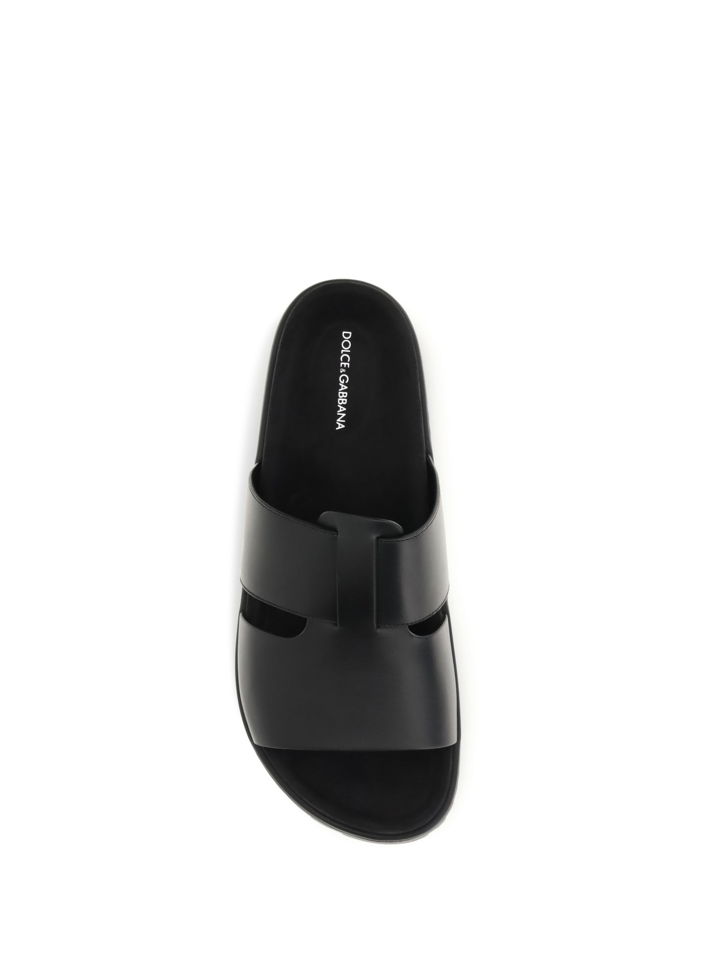 Dolce & Gabbana Men Leather Sandals DOLCE & GABBANA