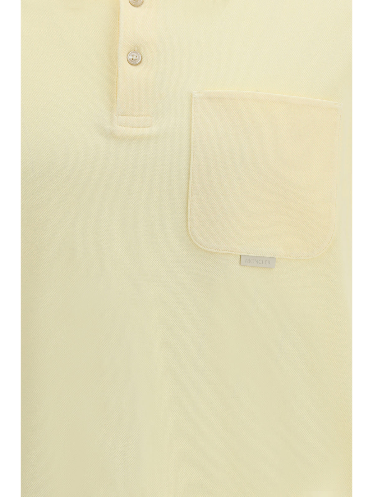 Moncler Men Cotton Piqué Polo Shirt