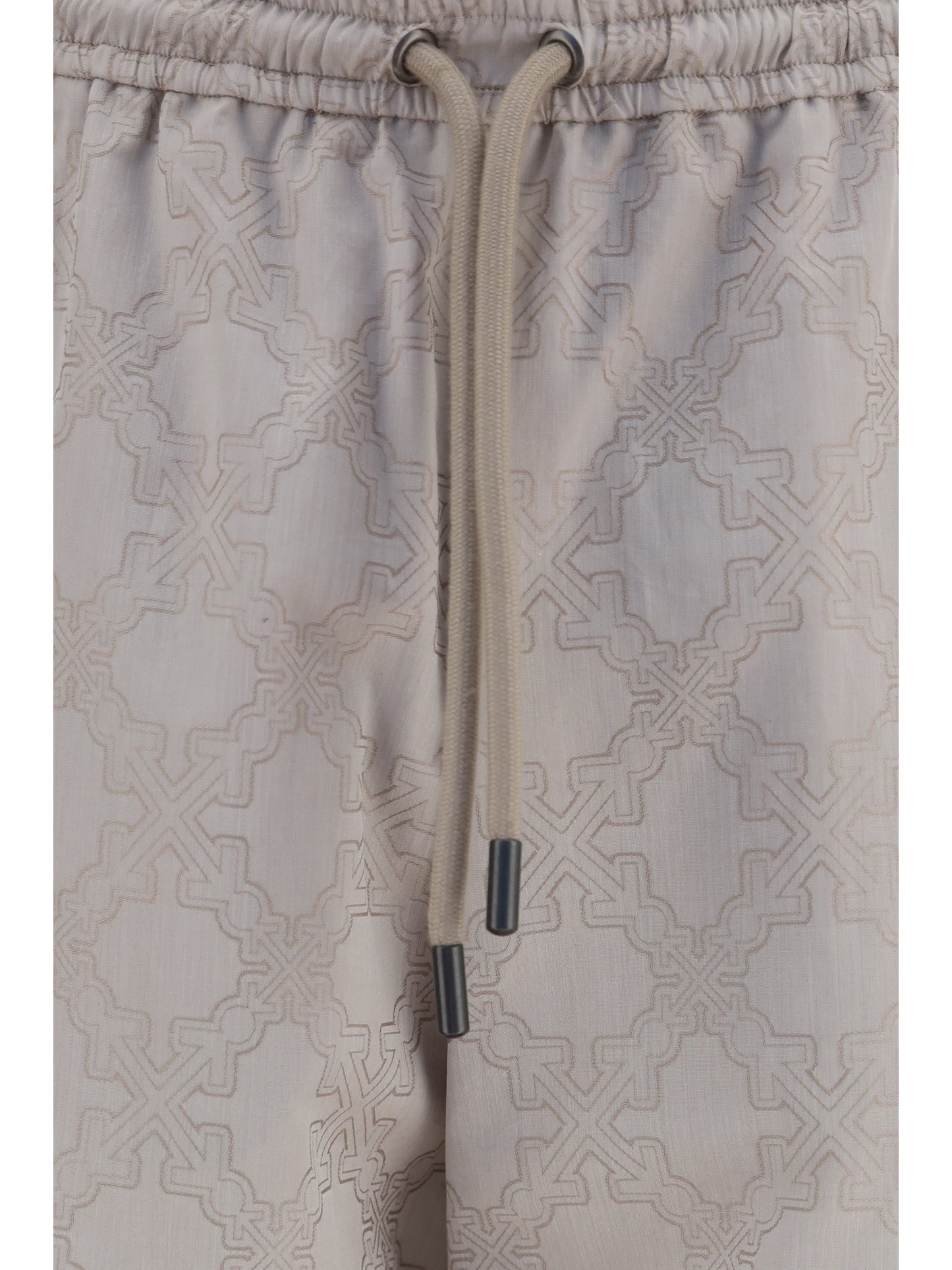 Off-White Men Arrow All-Over Monogram Pants OFF-WHITE