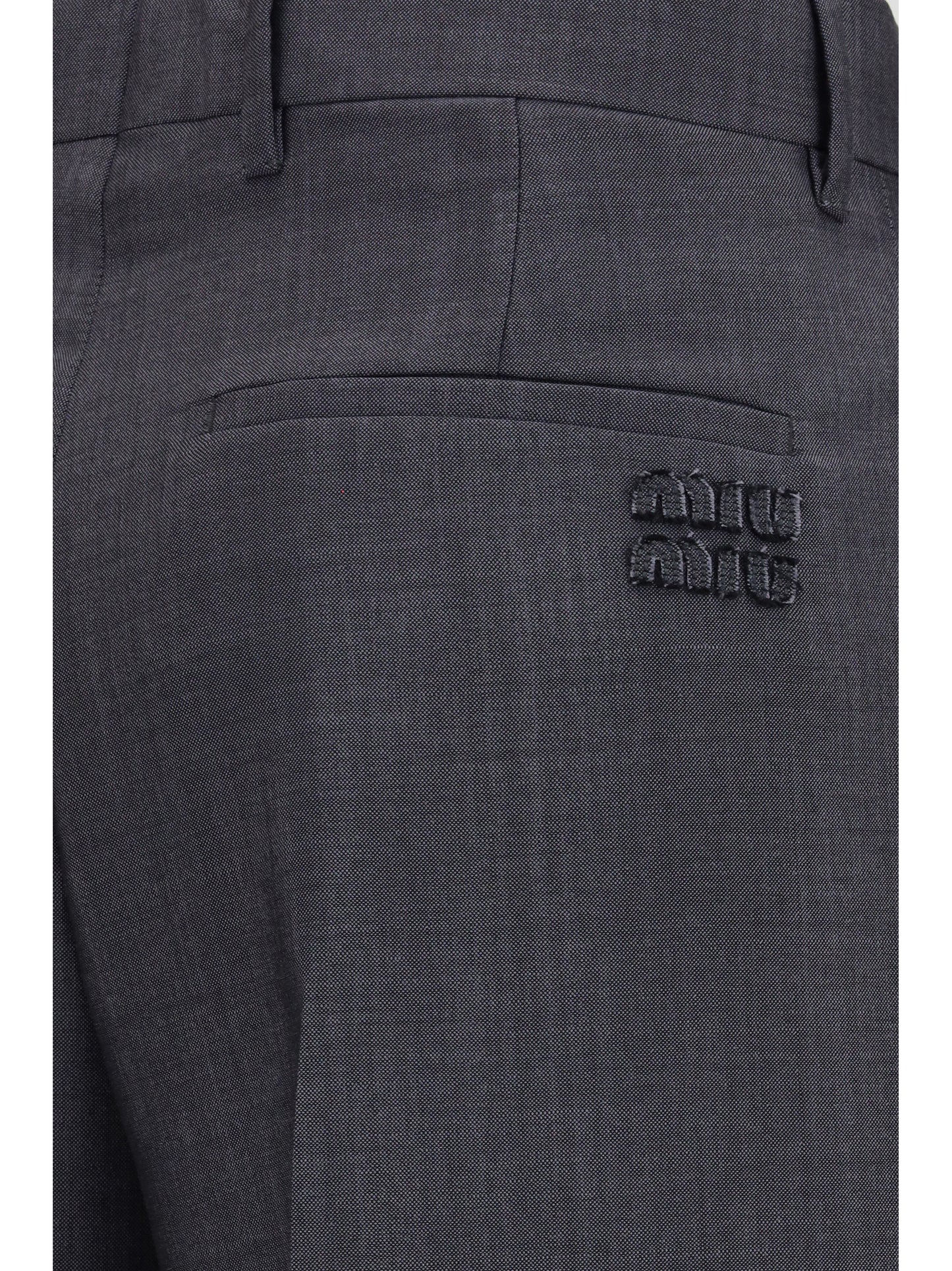 Miu Miu Women Kid Mohair Pants MIU MIU