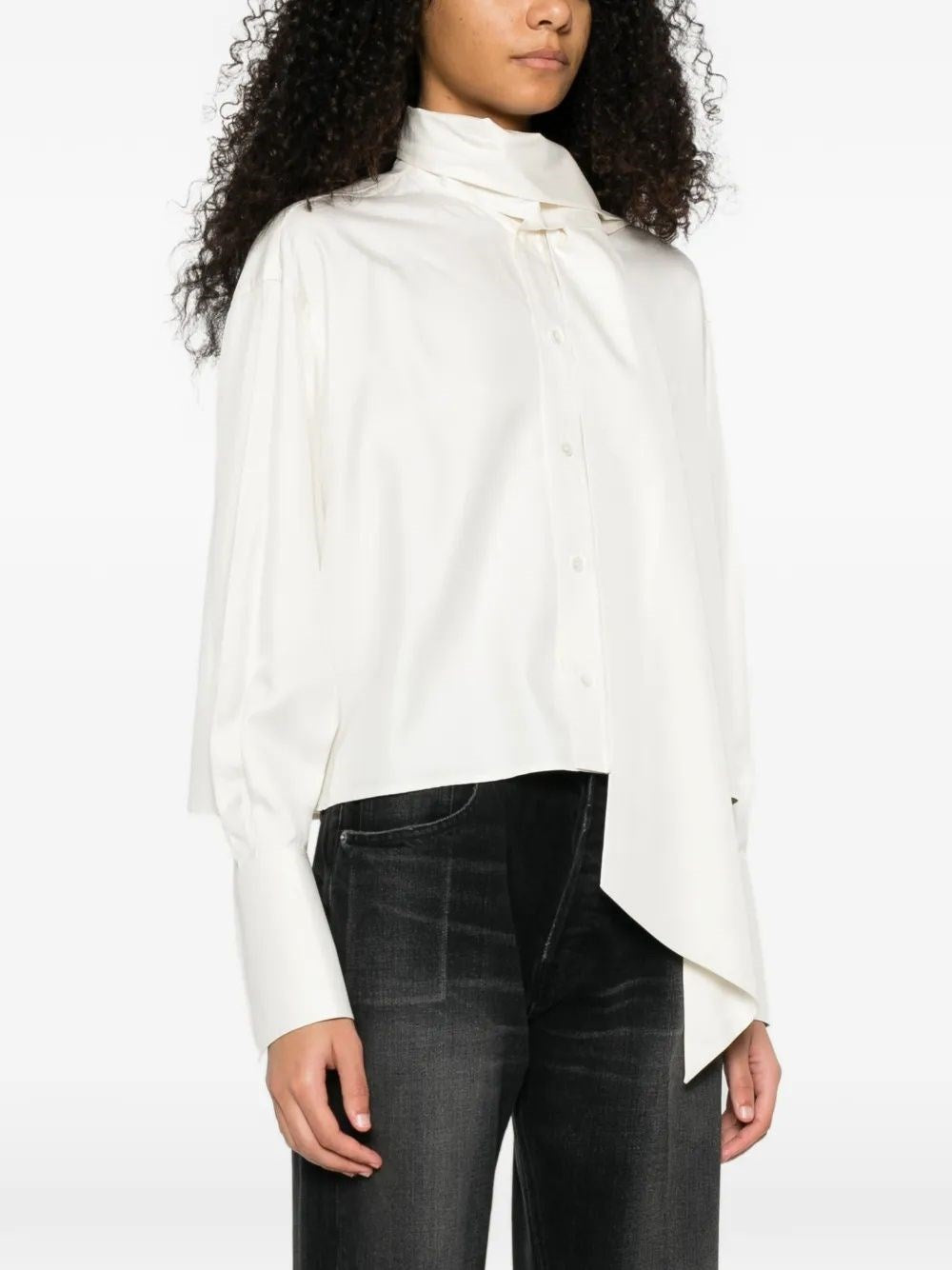 Celine Women Cropped Shirt CELINE