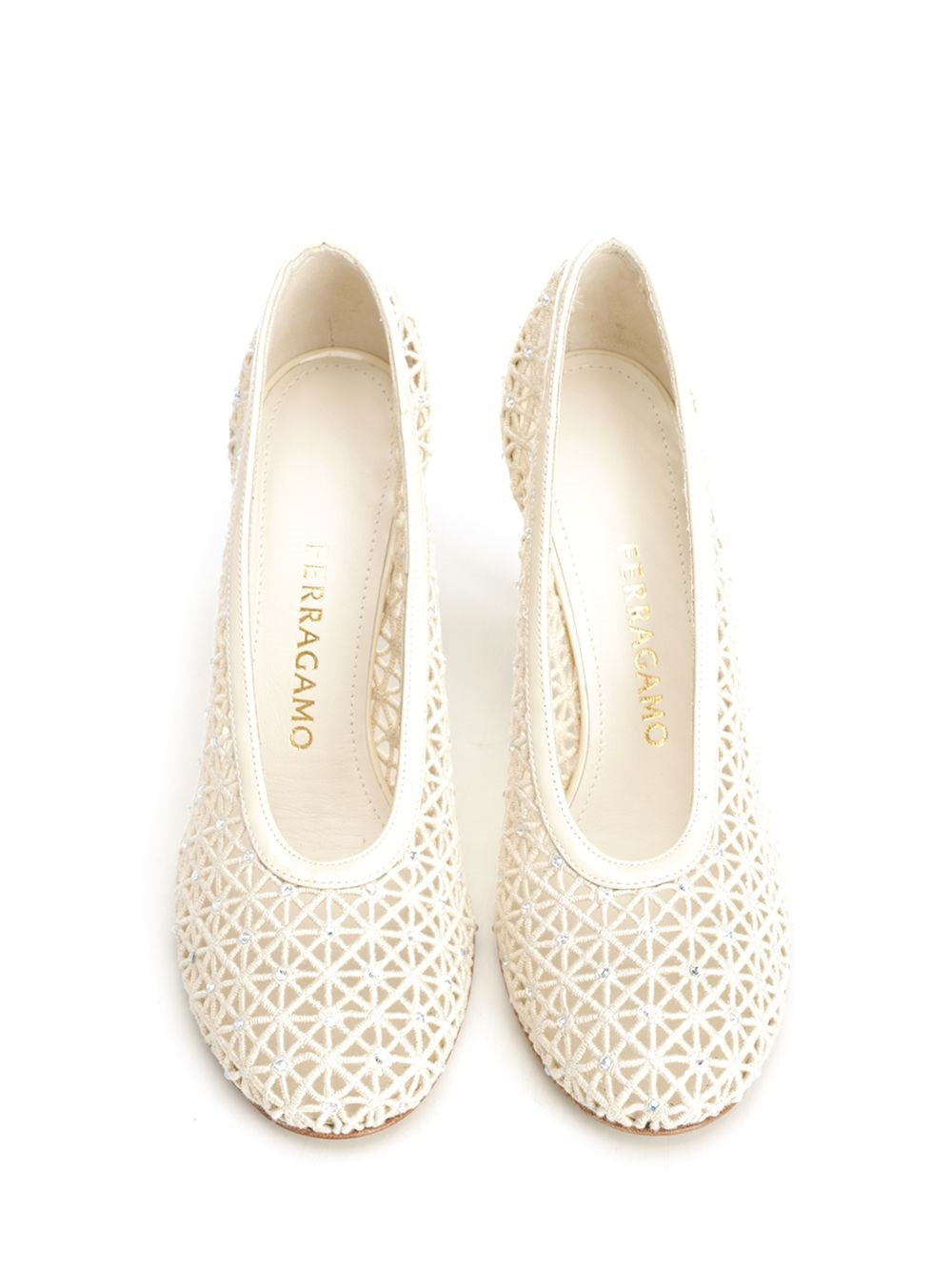 Ferragamo Women Macramé Pumps FERRAGAMO