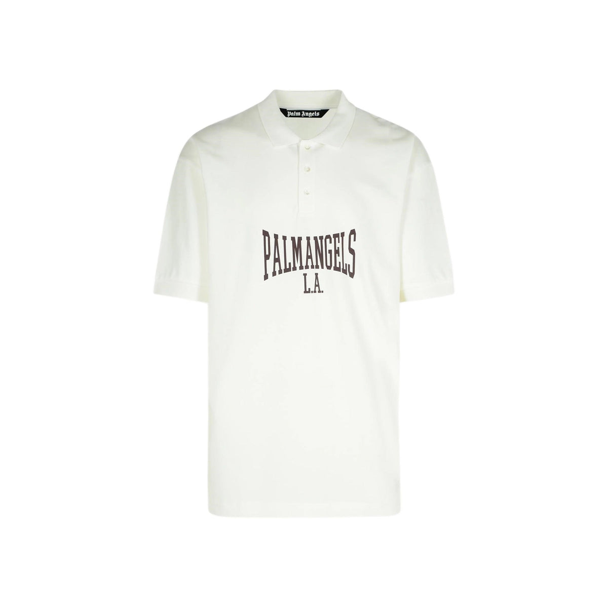 Palm Angels College Logo Polo Men PALM ANGELS