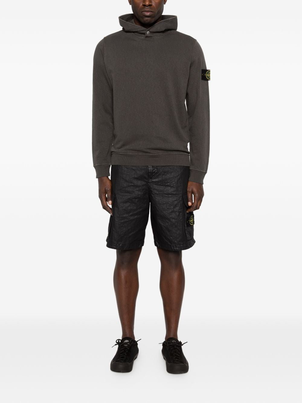 Stone Island Men Malfilé Cotton Sweatshirt STONE ISLAND