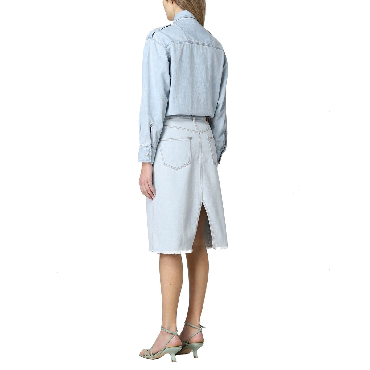 Stella Mccartney Denim Shirt Dress Women STELLA MCCARTNEY