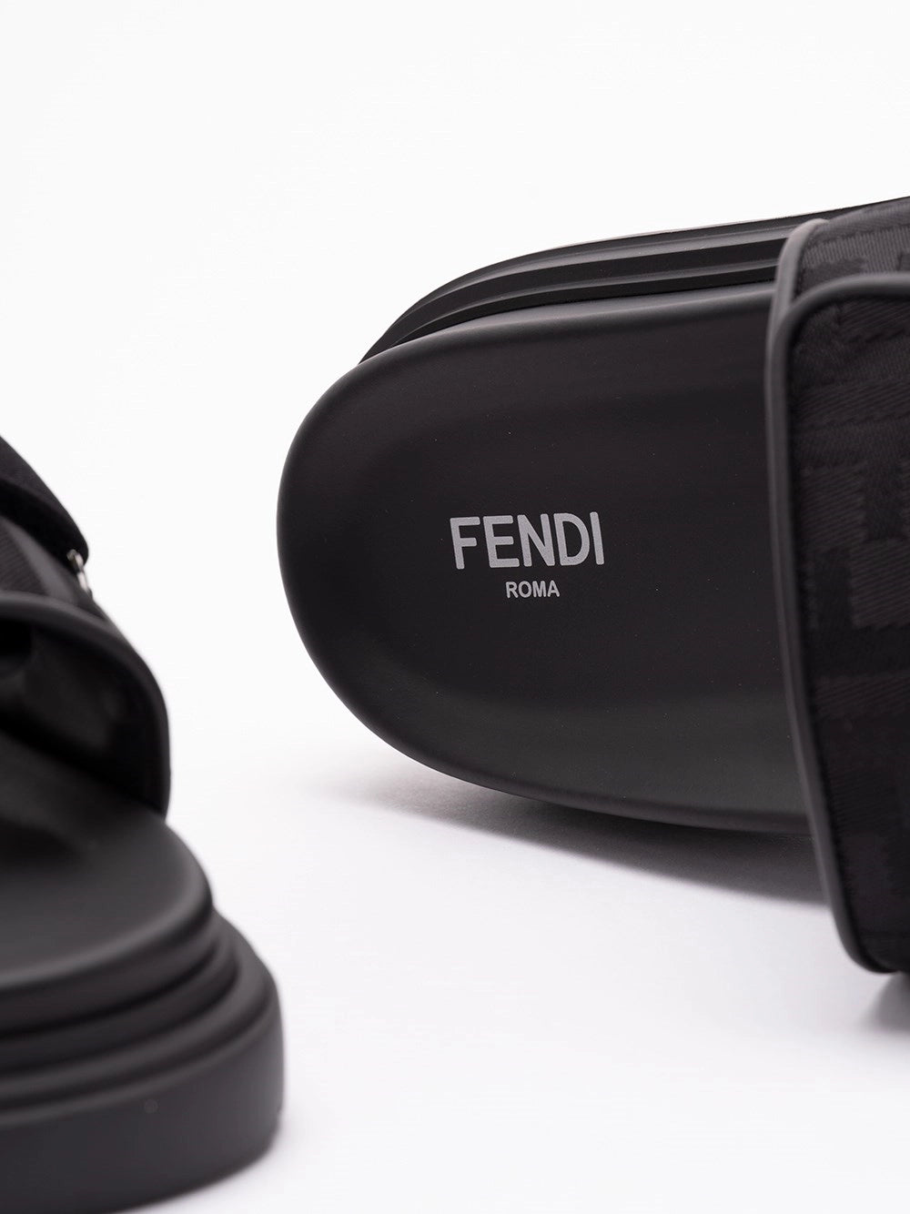 Fendi Men `Ff` Slides FENDI