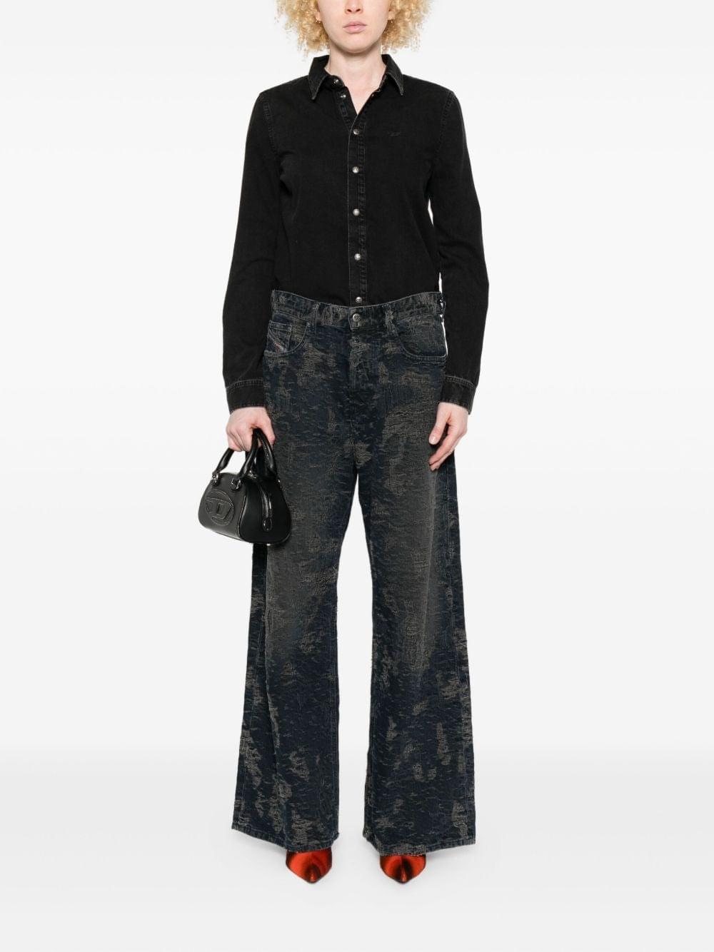 Diesel Women Denim Shirt DIESEL