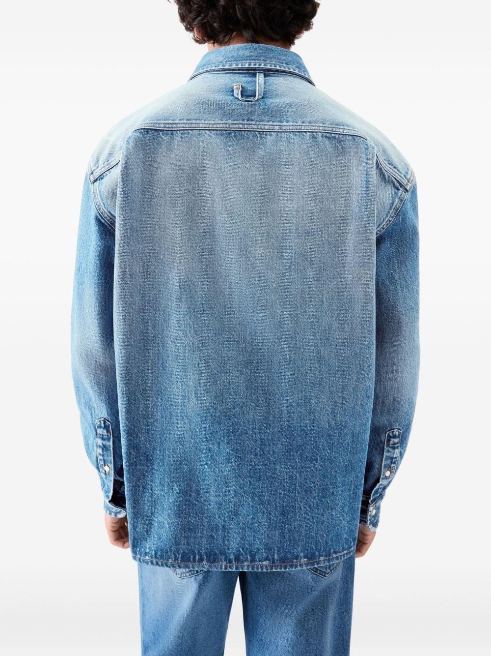 Jacquemus Men Simon De-Nîmes Denim Shirt JACQUEMUS