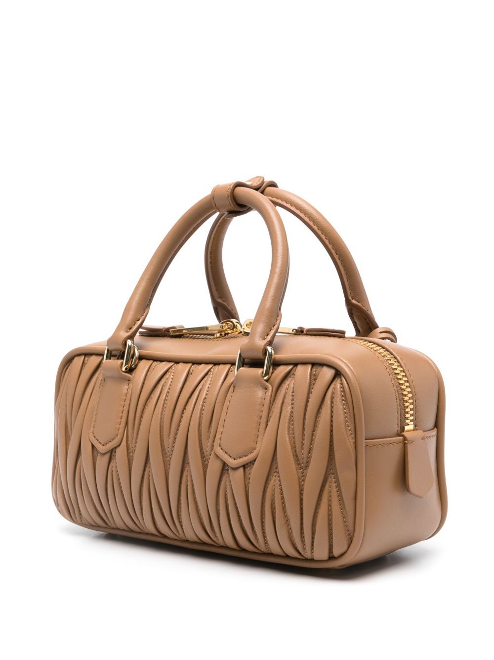 Miu Miu Women Arcadie Regular Matelassé Nappa Leather Bag MIU MIU