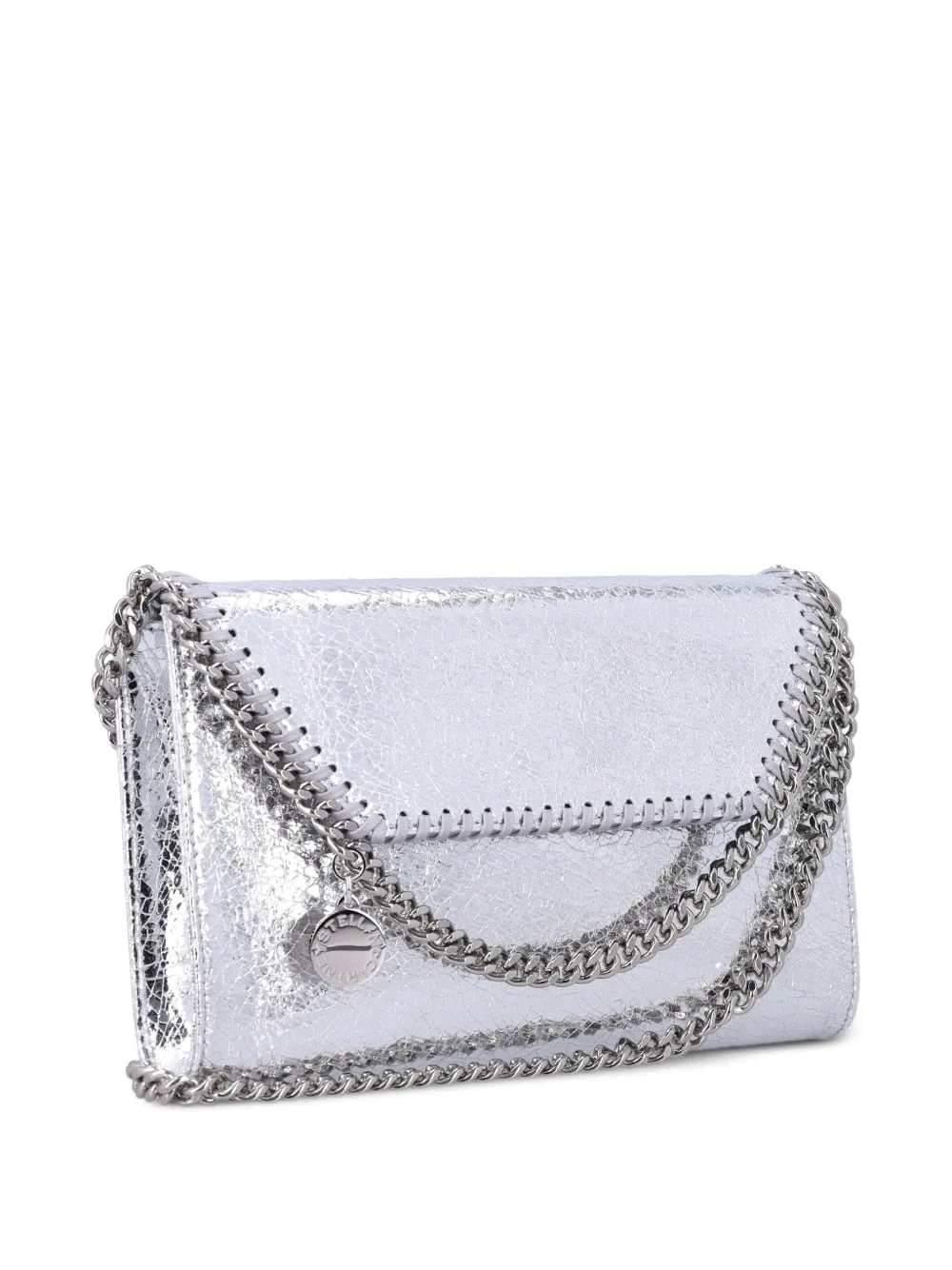 Stella Mccartney Women Falabella Crackle-Effect Crossbody Bag STELLA MCCARTNEY