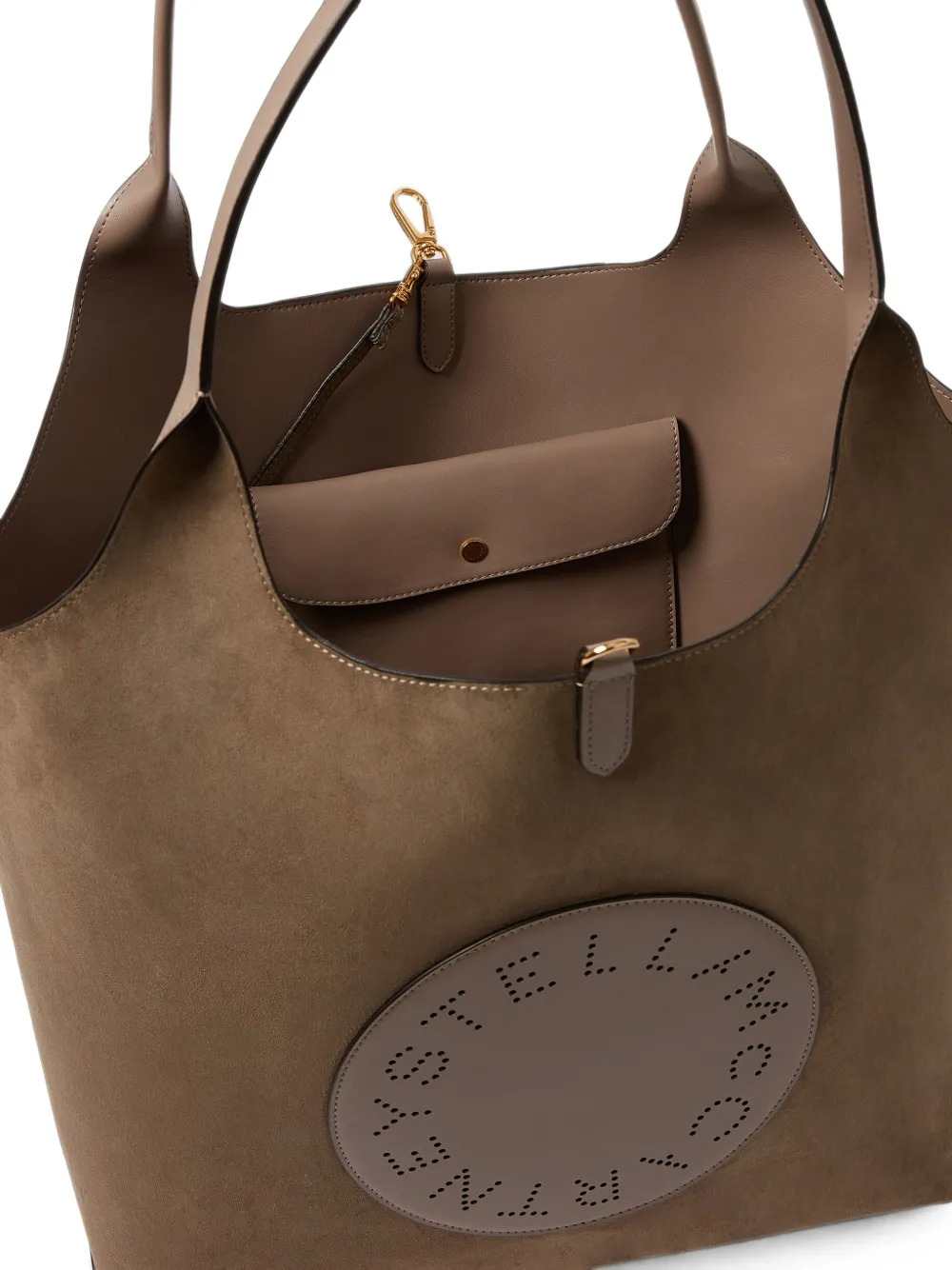 Stella Mccartney Women Stella Logo Perforated Tote Bag STELLA MCCARTNEY