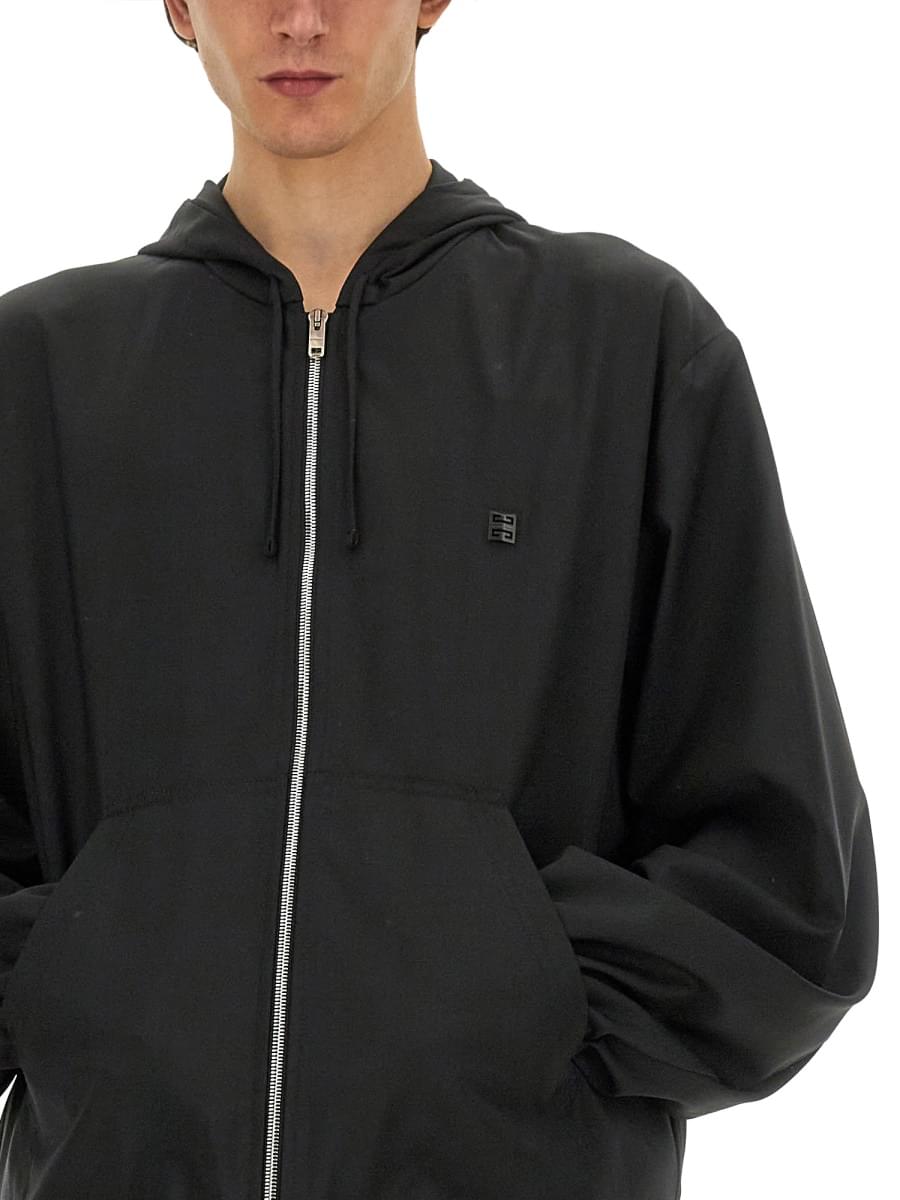 Givenchy Men Zip Sweatshirt. GIVENCHY