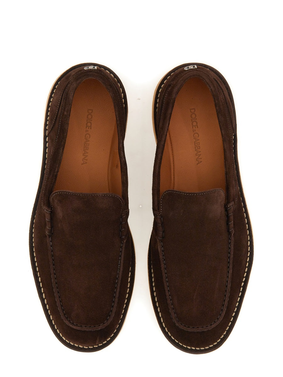 Dolce & Gabbana Men Suede Loafer DOLCE & GABBANA