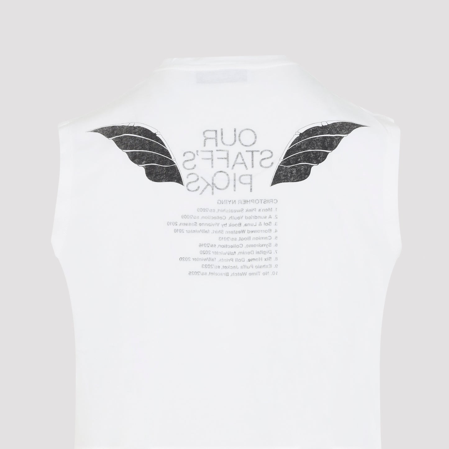 Our Legacy Breathe Tank Top Men OUR LEGACY