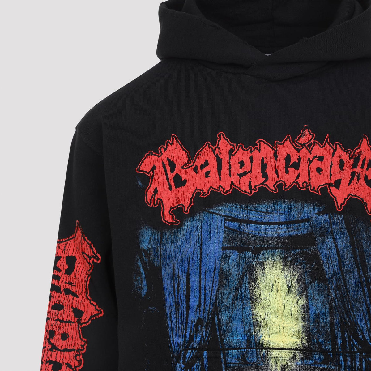 Balenciaga Medium Fit Hoodie Women BALENCIAGA