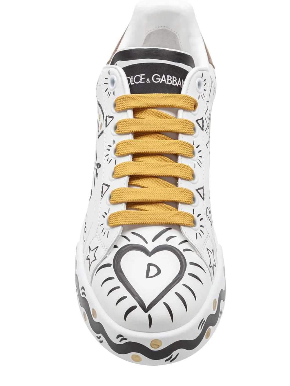 Dolce & Gabbana Women Dolce & Gabbana Portofino Low-Top Sneakers DOLCE & GABBANA