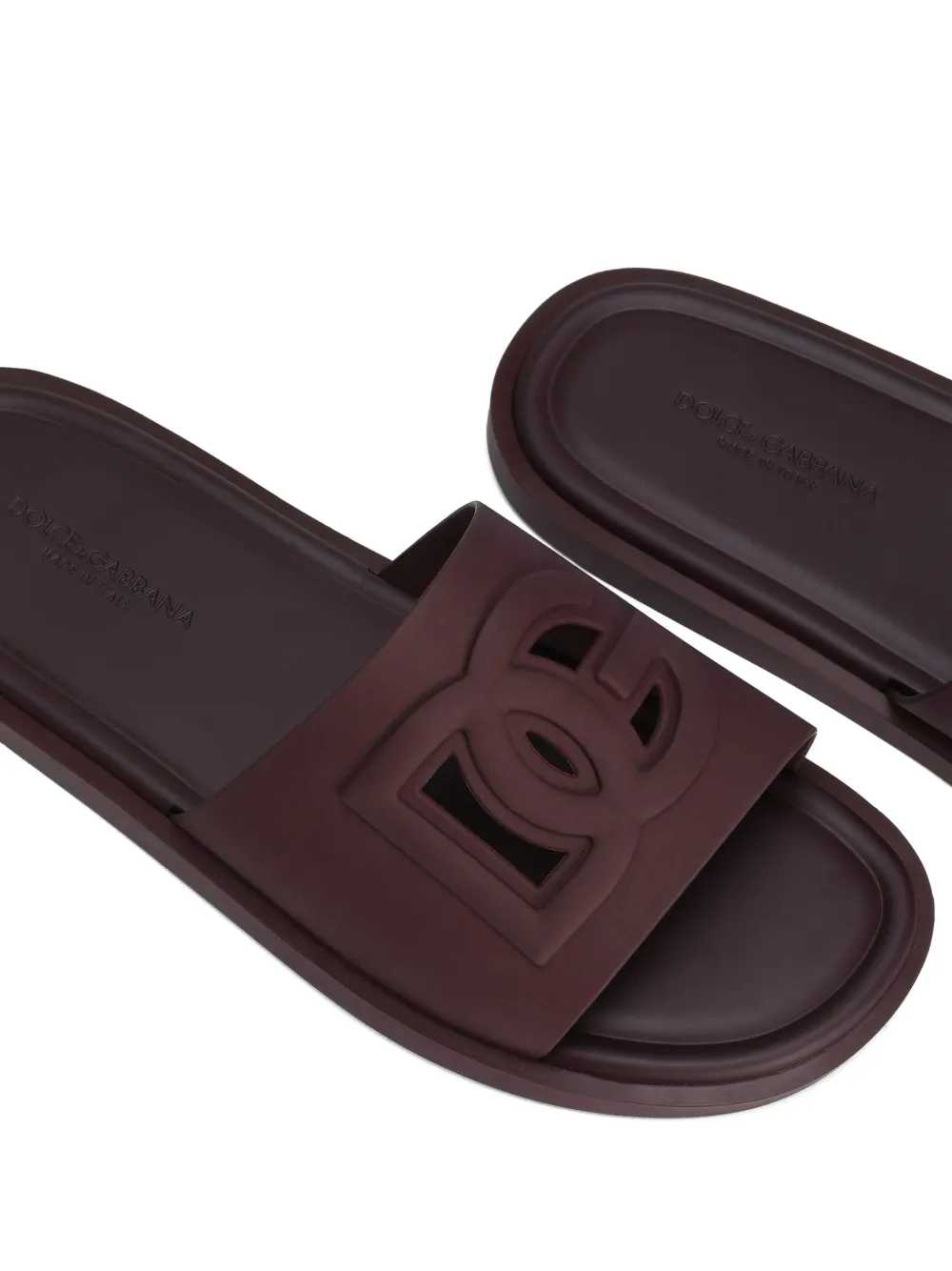 Dolce & Gabbana Men Logo Slide Sandals DOLCE & GABBANA