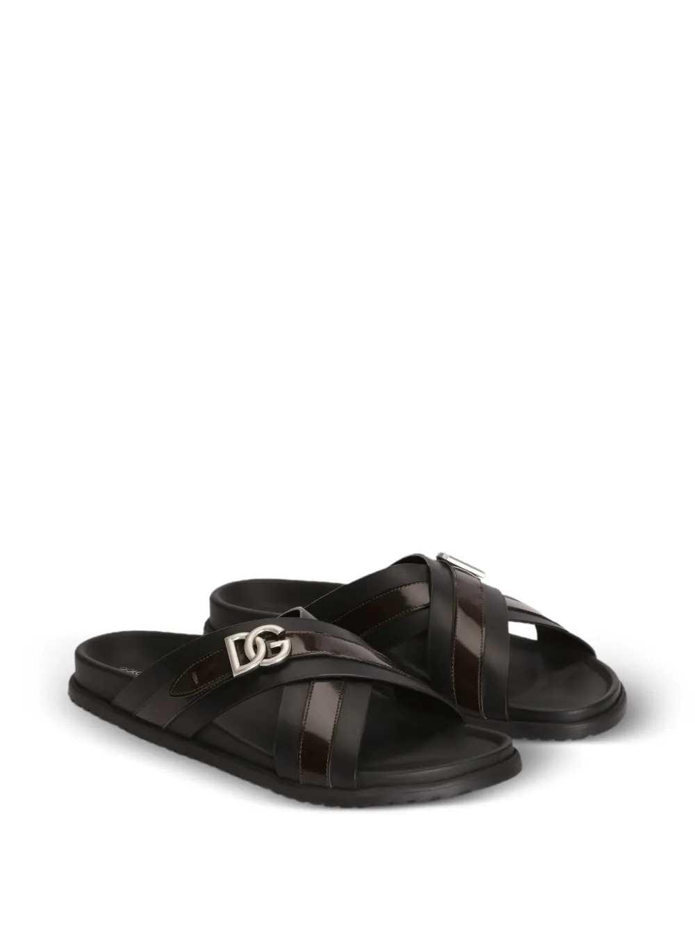 Dolce & Gabbana Men Animal-Print Sandals DOLCE & GABBANA
