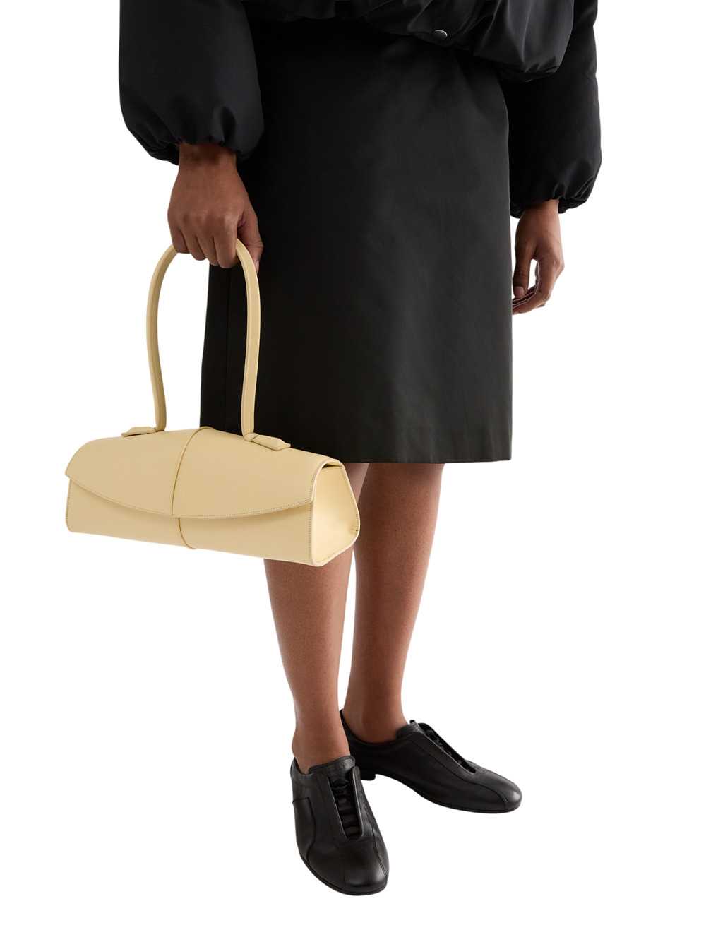 Jil Sander Women Linea Leather Shoulder Bag JIL SANDER