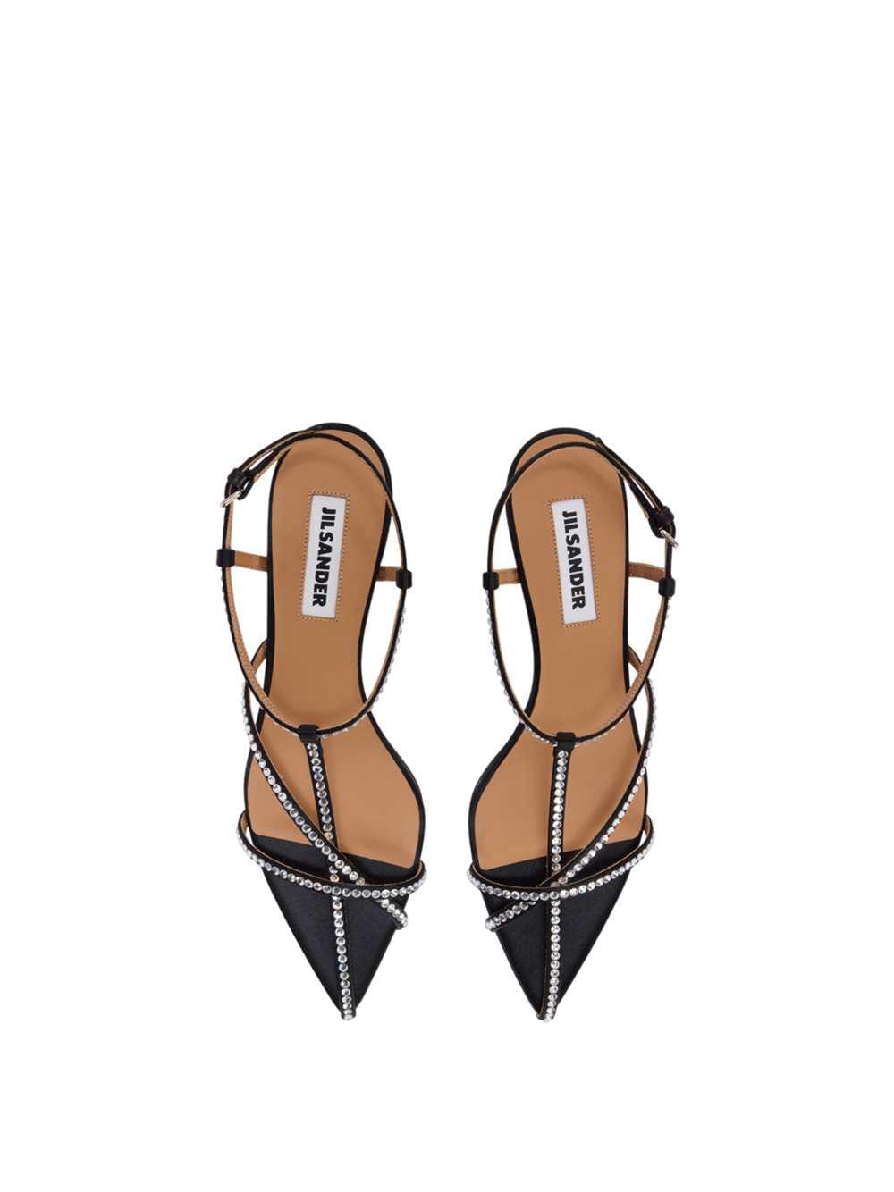 Jil Sander Women Low-Heeled Cage Sandals JIL SANDER