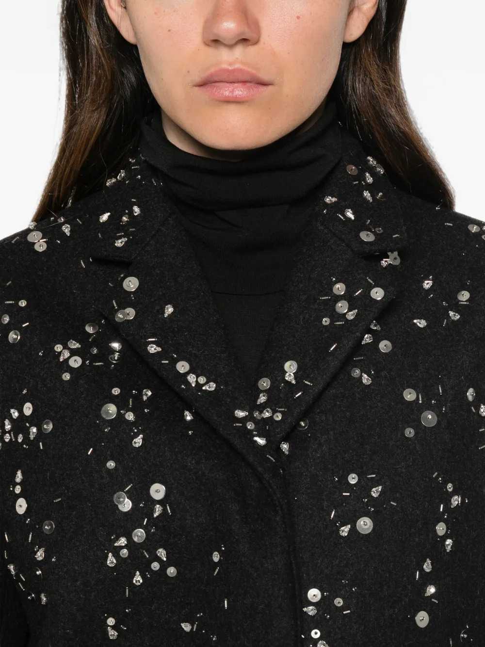 Jil Sander Women Belted Wool Coat JIL SANDER