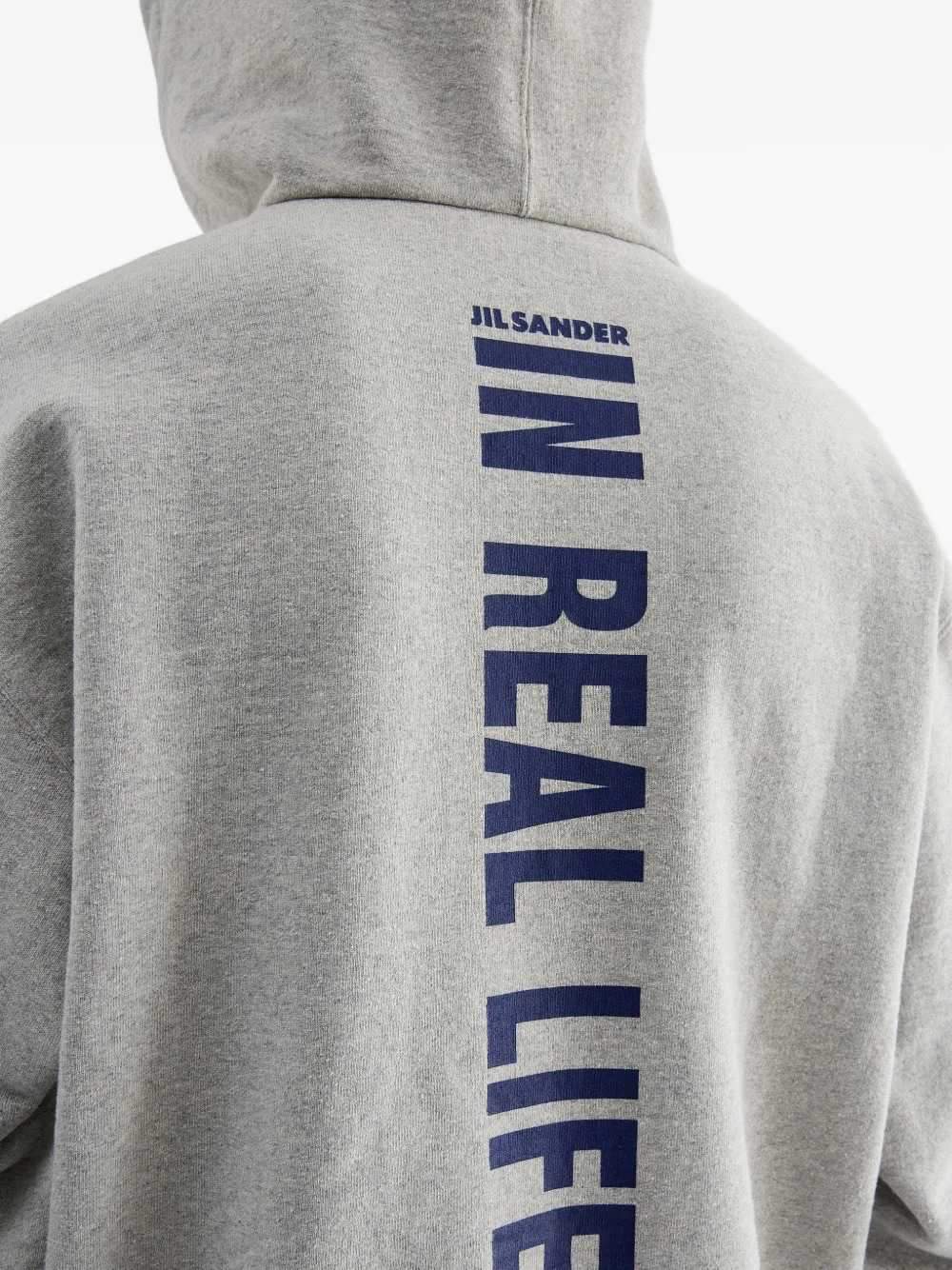 Jil Sander Men Logo-Print Sweatshirt JIL SANDER