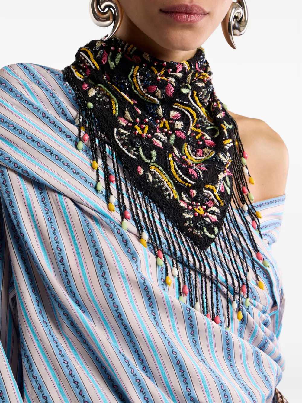 Etro Women Beaded Scarf ETRO