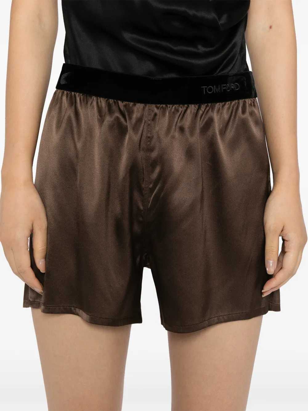 Tom Ford Women Satin Shorts TOM FORD