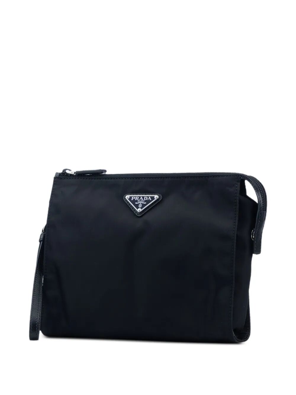 Prada Men Re-Nylon And Saffiano Leather Necessaire PRADA