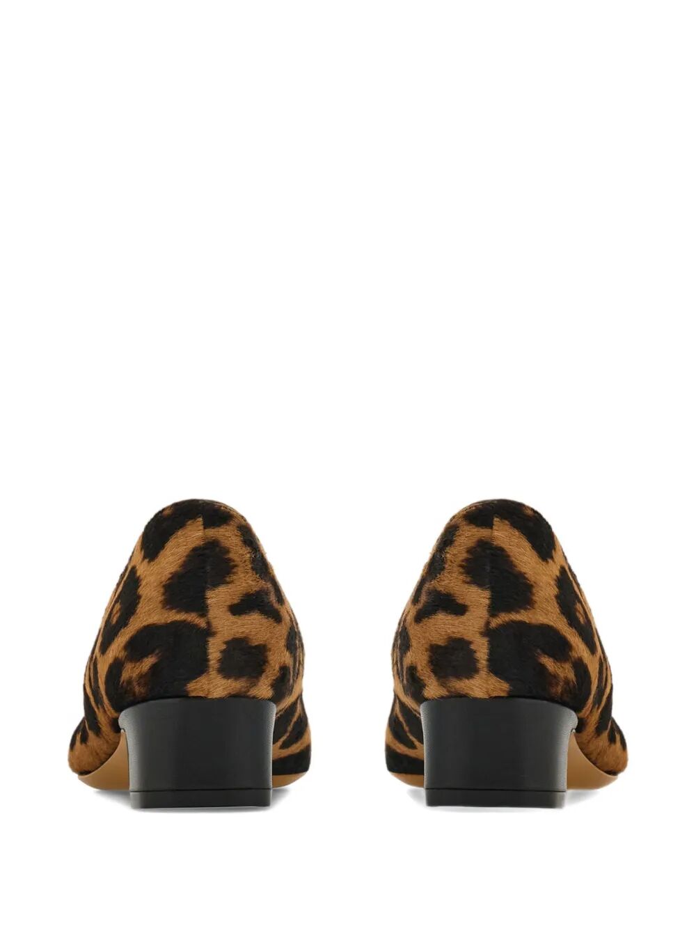 Ferragamo Women Horsehair Printed Pirri Pony Décolleté FERRAGAMO