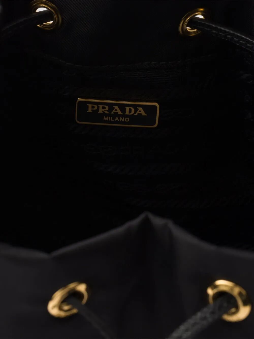 Prada Women Prada Duet Re-Nylon Bucket Bag.
