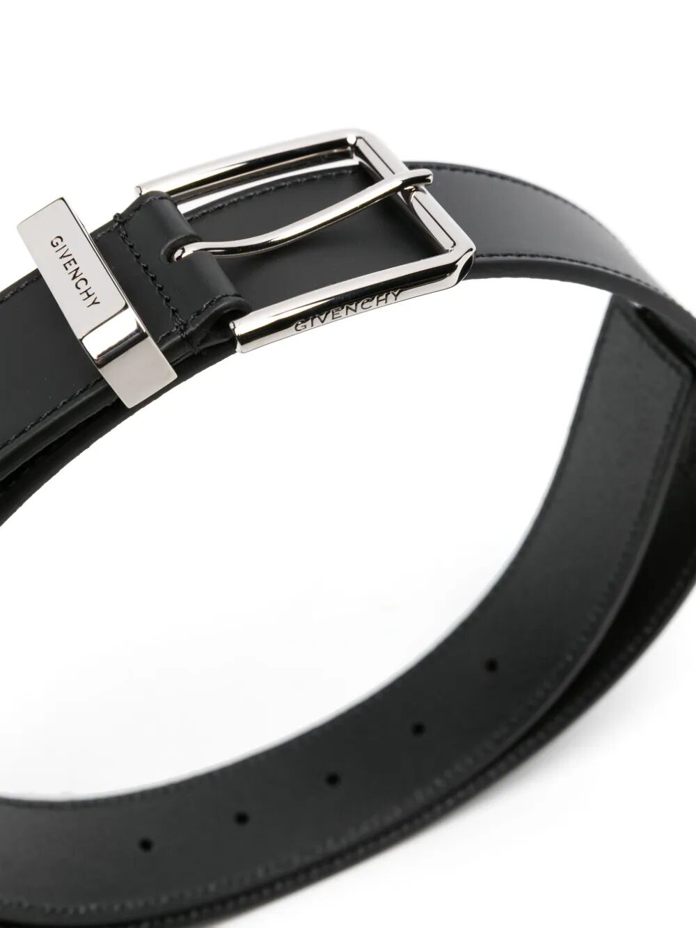 Givenchy Men Smooth Leather Gentleman Belt GIVENCHY