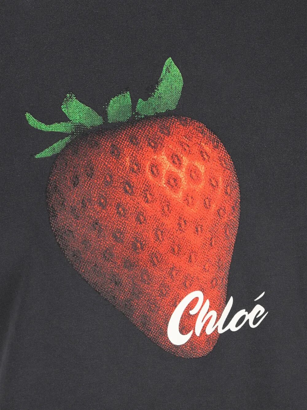 Chloe Women Strawberry Print Cotton T-Shirt