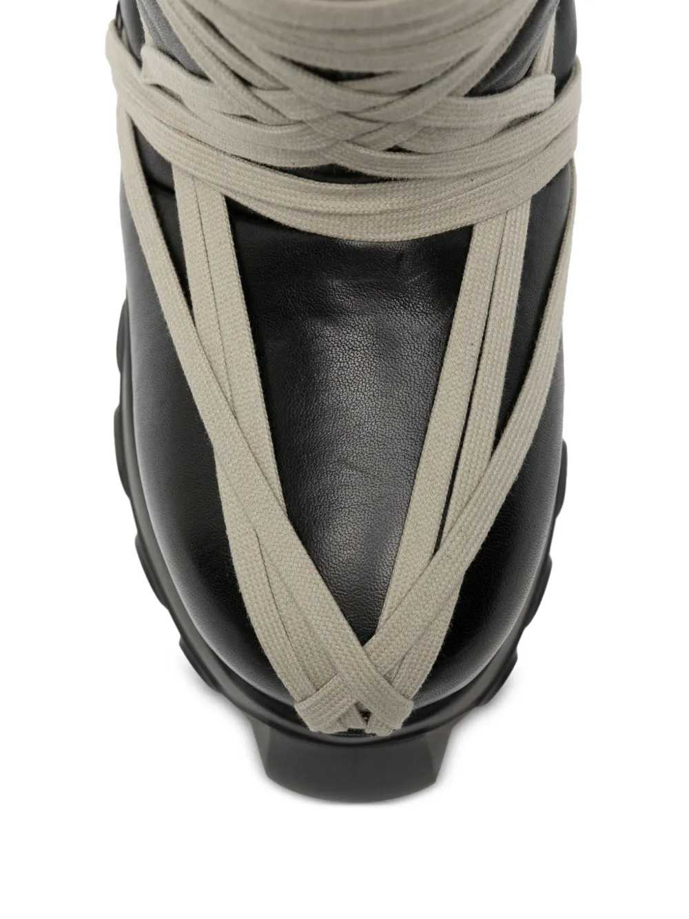 Rick Owens Women Megalace Lunar Mega Tractor Lace-Up Boots RICK OWENS