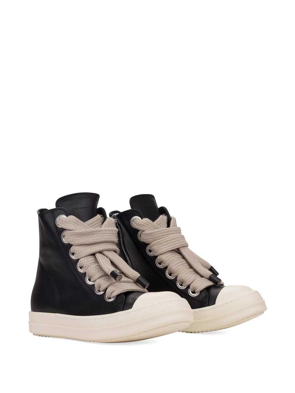 Rick Owens Women Leather Shoes - Jumbolace Sneakers RICK OWENS