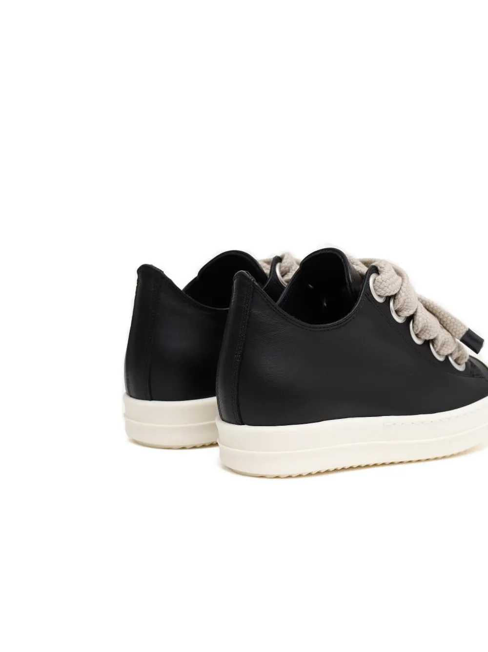 Rick Owens Women Leather Shoes - Jumbolace Low Sneakers RICK OWENS