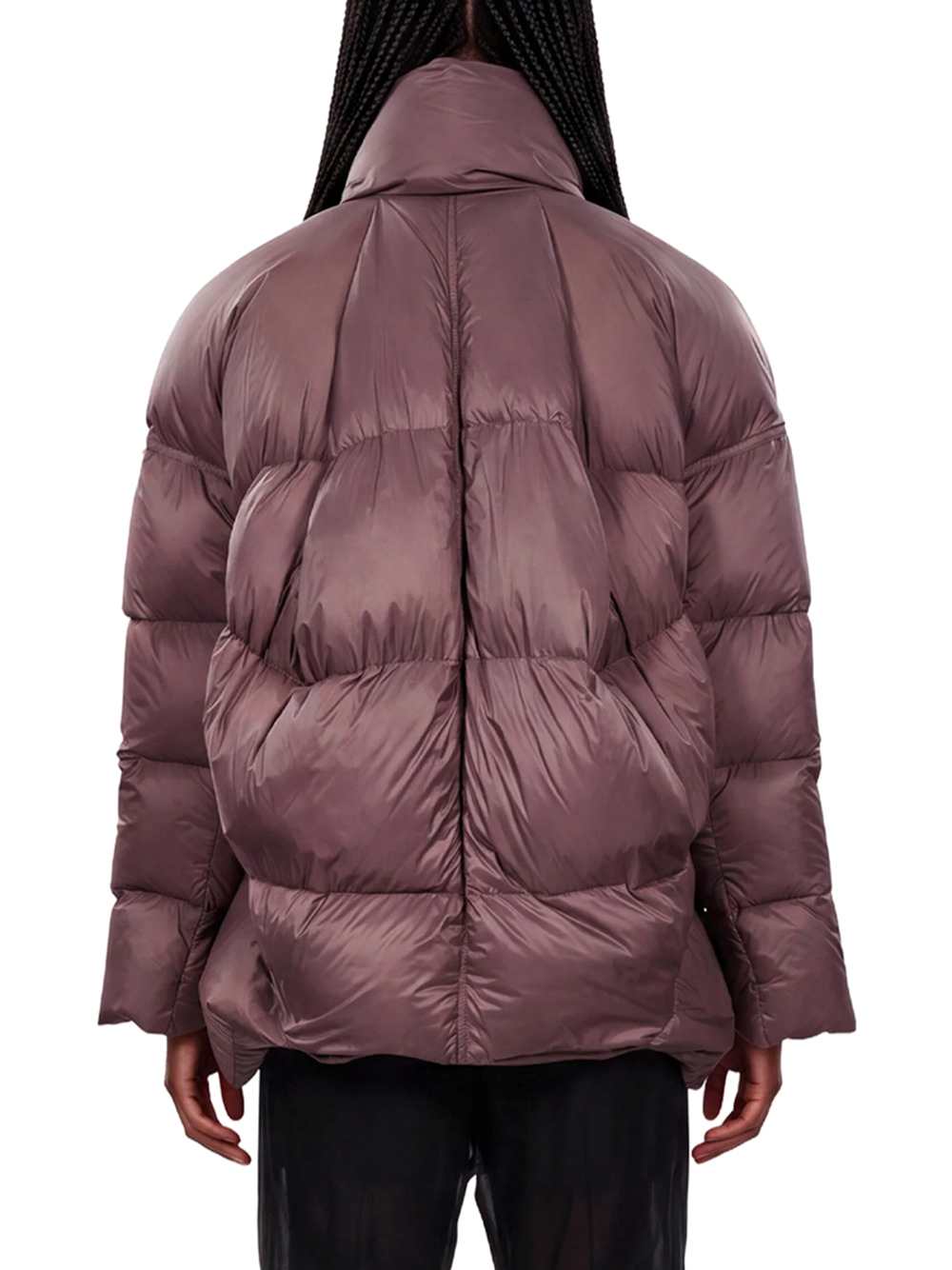 Rick Owens Women Purple Draculimo Padded Down Jacket RICK OWENS
