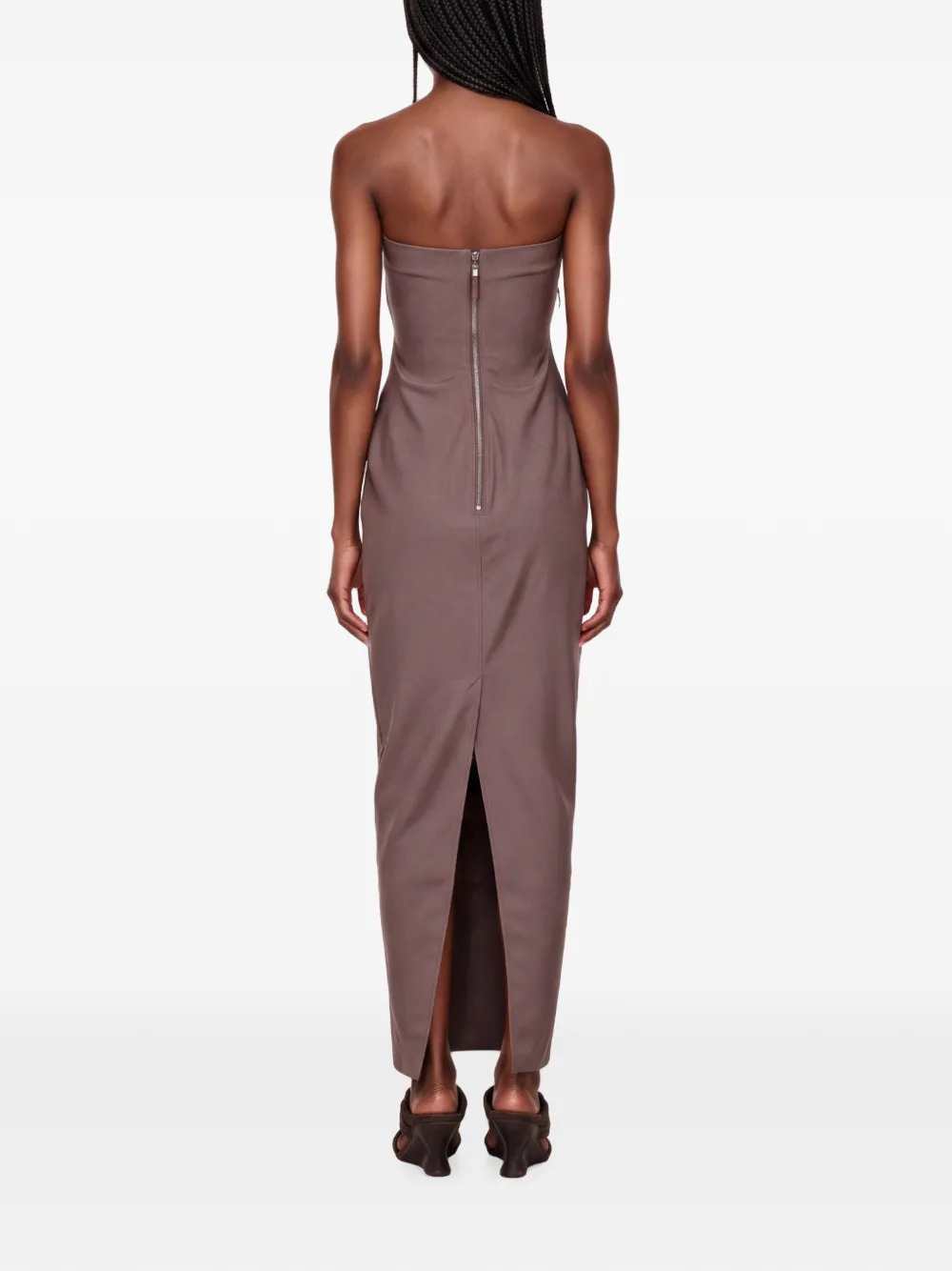Rick Owens Women Strapless Maxi Dress With Cut-Outs RICK OWENS