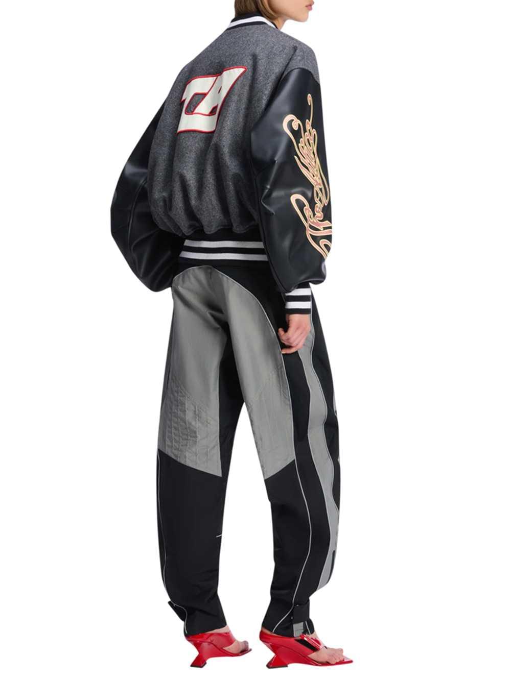 The Attico Women Dark Gray Bomber Jacket THE ATTICO