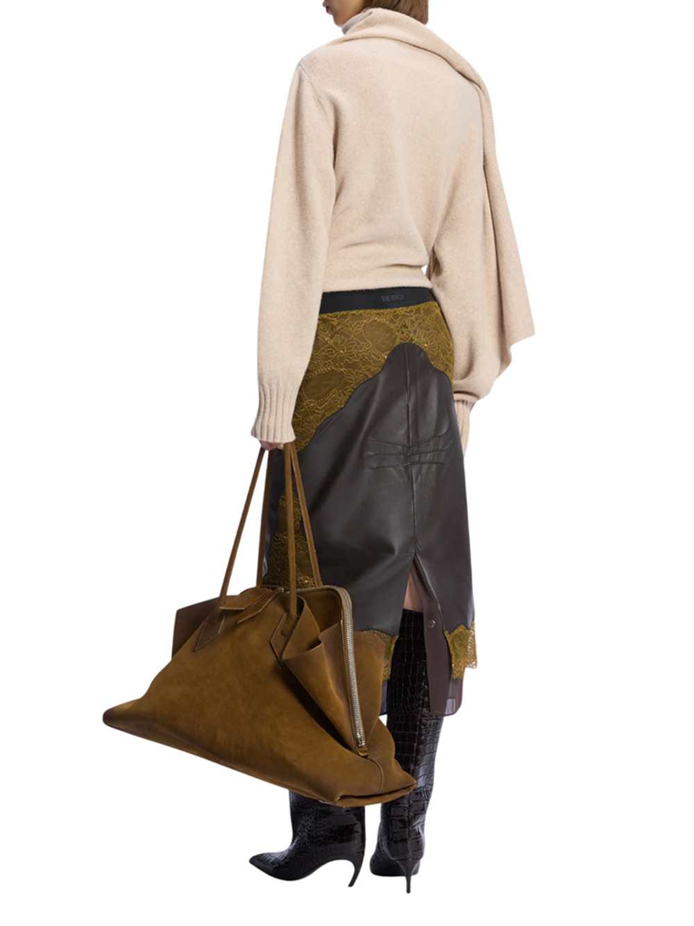 The Attico Women Beige Sweater