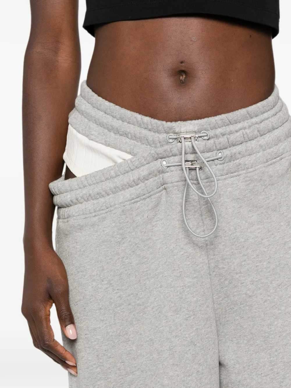 The Attico Women Vintage Gray Joggers THE ATTICO