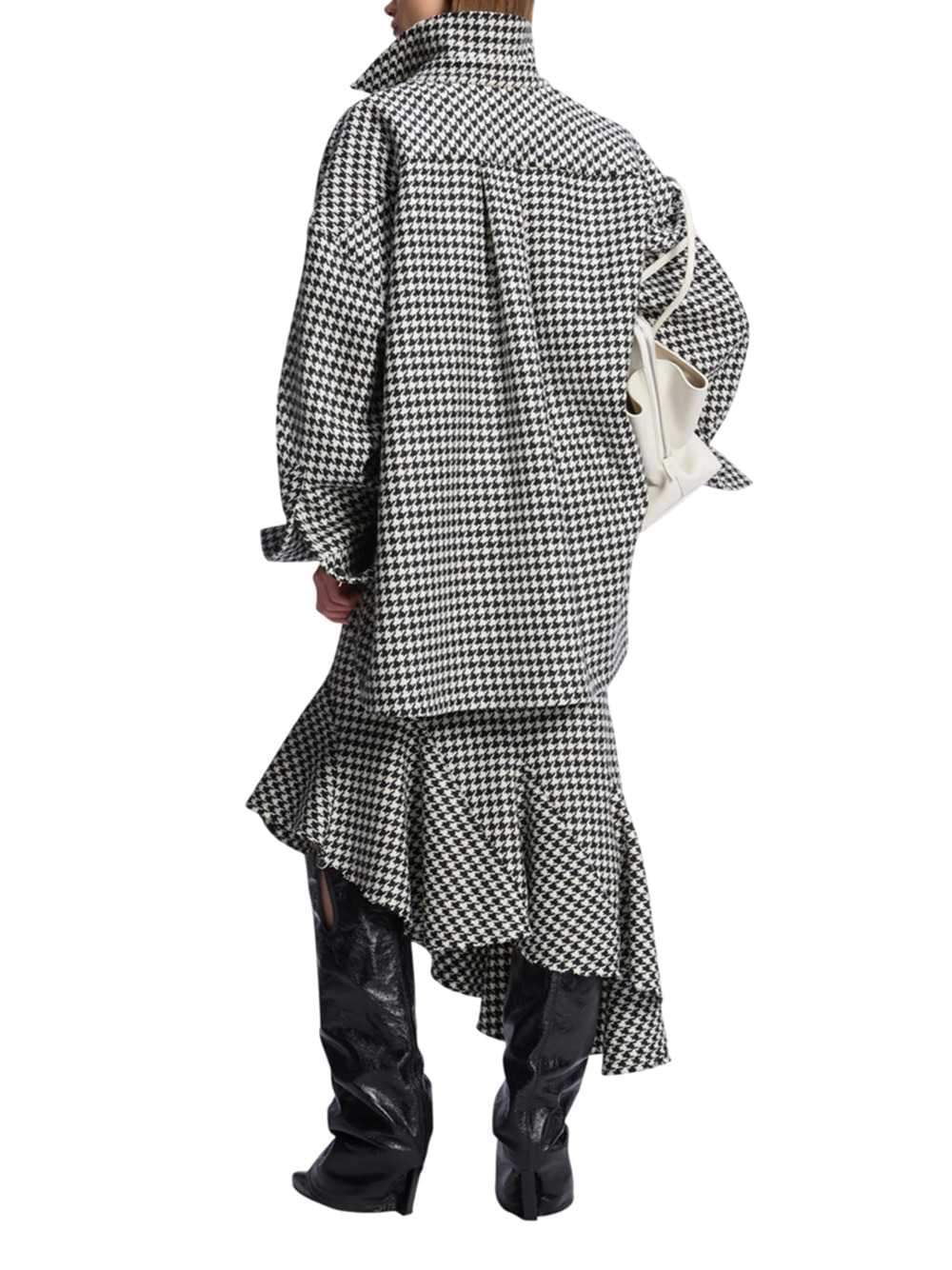 The Attico Women Black And White Shirt THE ATTICO