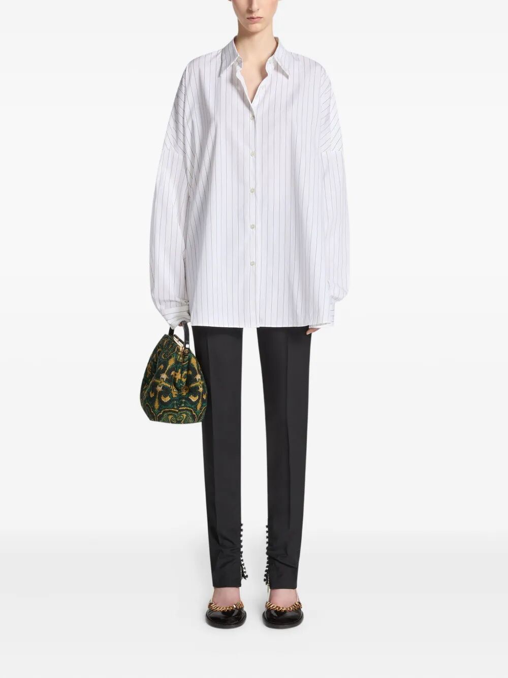 Dries Van Noten Women Casia Striped Shirt DRIES VAN NOTEN