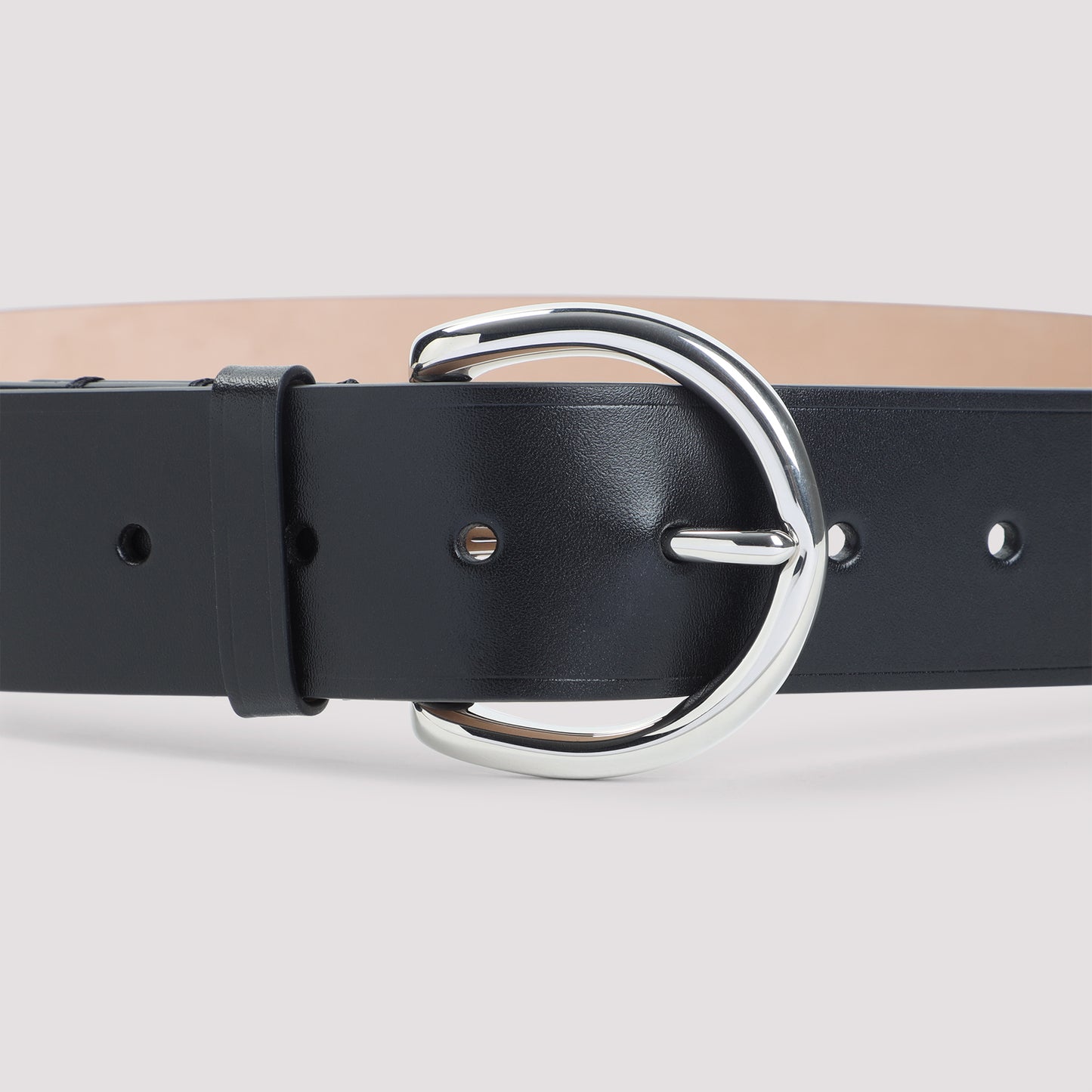 Phoebe Philo Round Buckle Belt Women PHOEBE PHILO