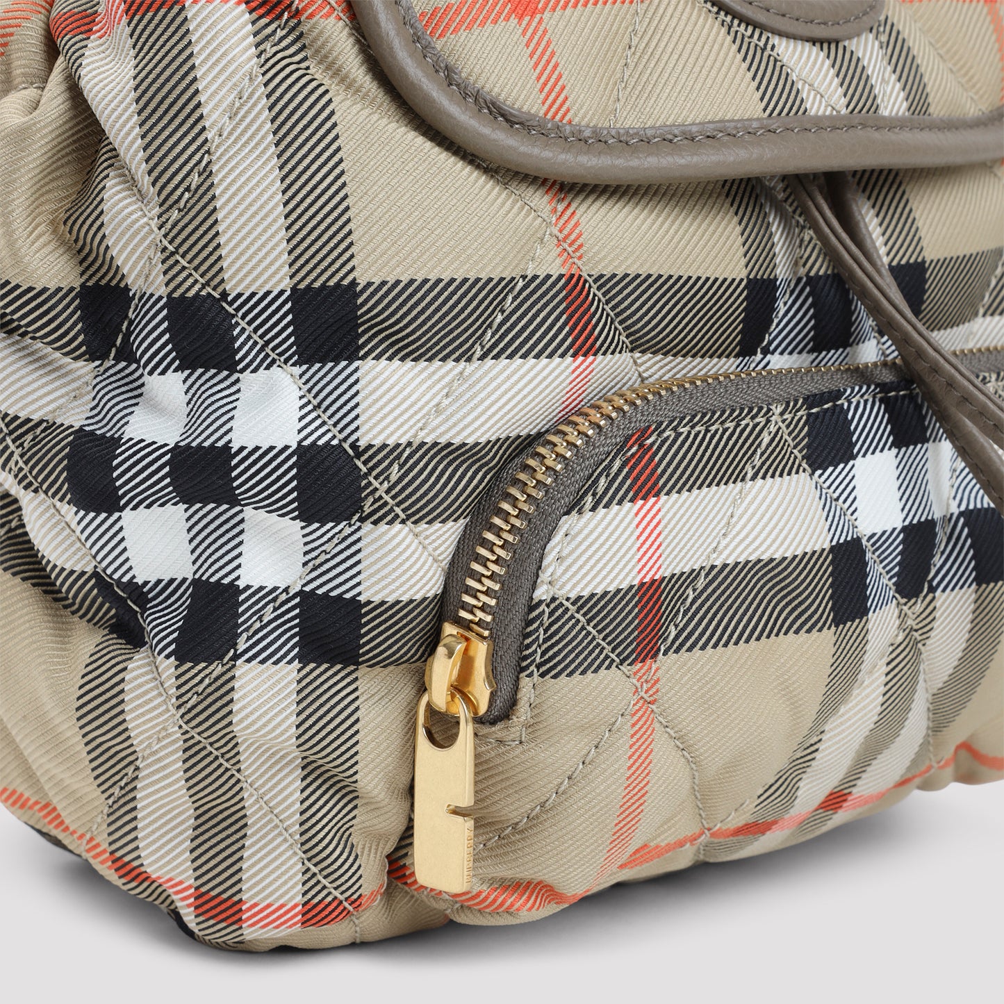 Burberry Mini Check Backpack Women BURBERRY