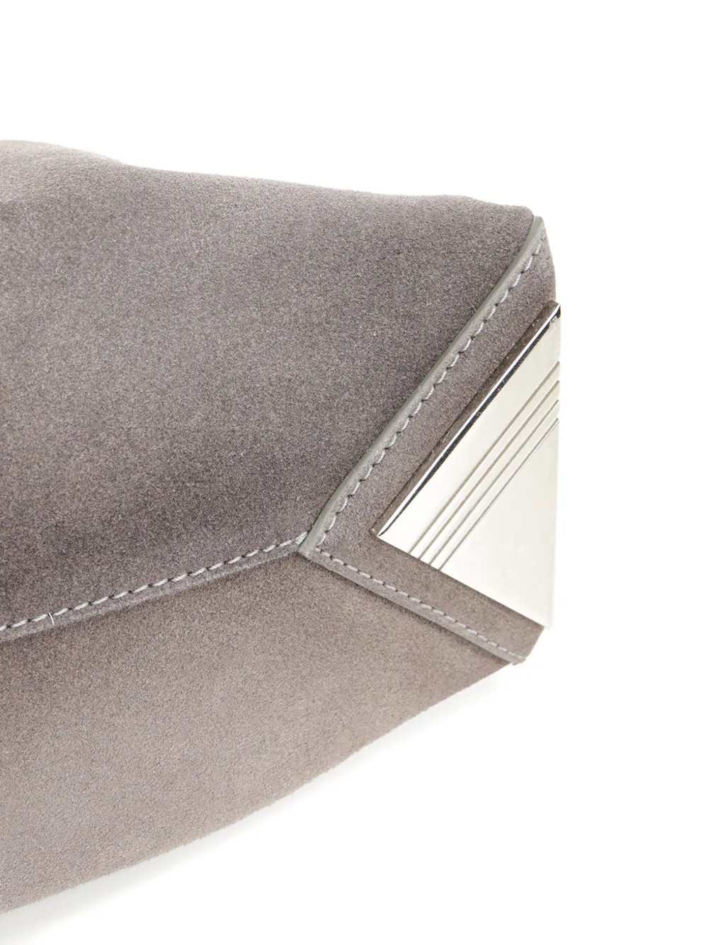 The Attico Women La Passeggiata Small Suede Shoulder Bag