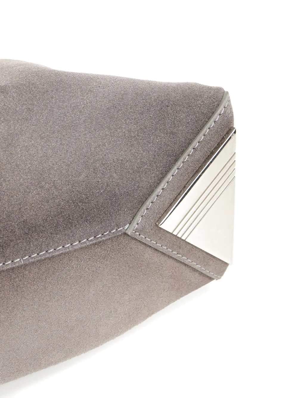 The Attico Women La Passeggiata Small Suede Shoulder Bag THE ATTICO