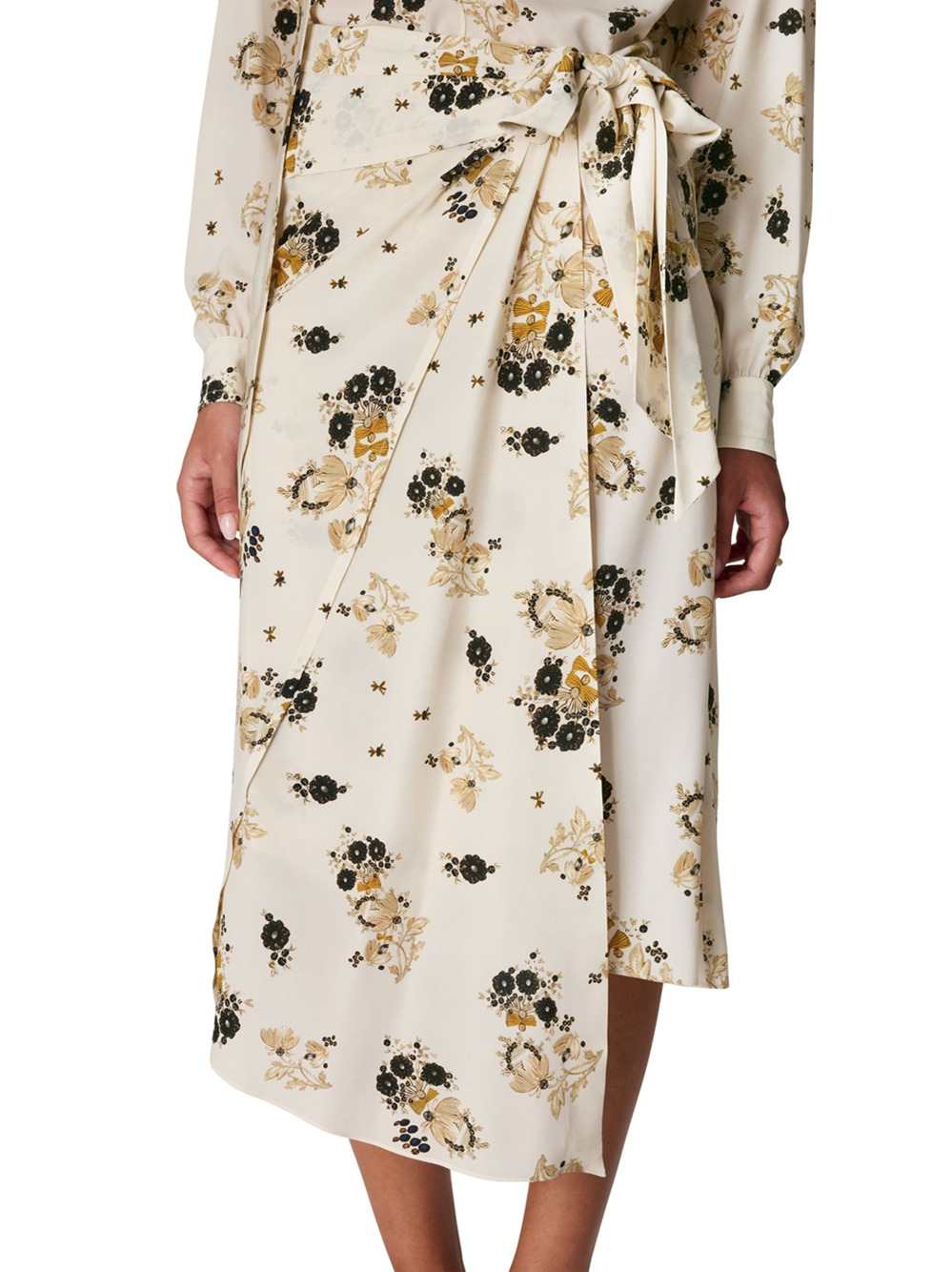 Marant Women Faniry Asymmetric Midi Skirt ISABEL MARANT