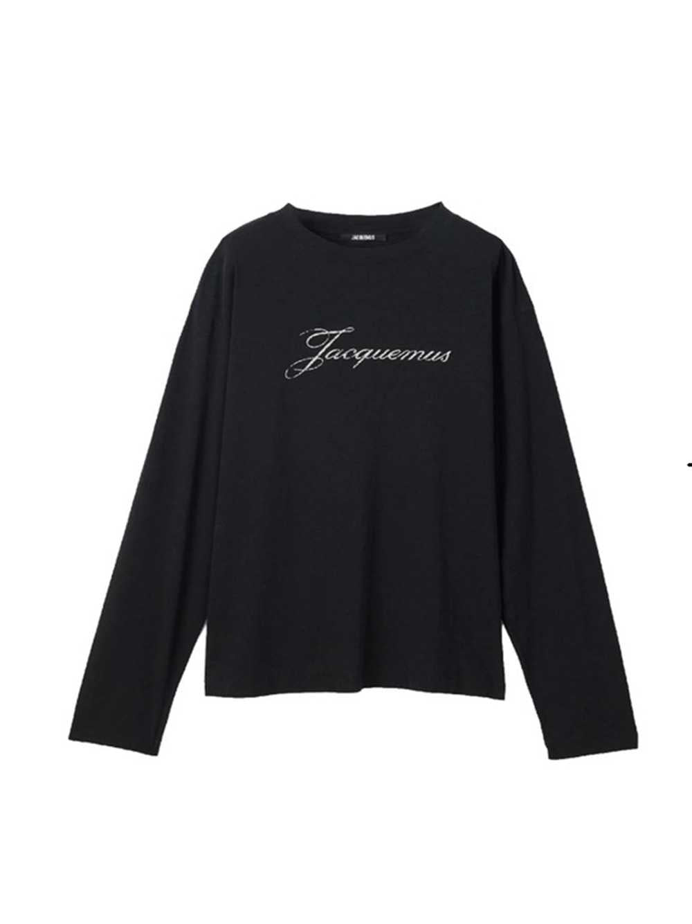 Jacquemus Men Jacquemus Black Long-Sleeve Top JACQUEMUS